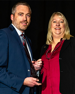 Todd Tauzer and Ellen Kleinstuber